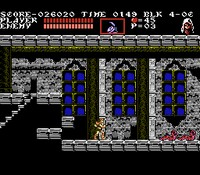 une photo d'Ã©cran de Castlevania 3 - Dracula s Curse sur Nintendo Nes